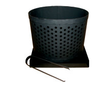 Pelletskorg Metall 26 x 21 x 21 cm